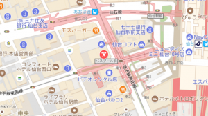 パーソナルジム_247ワークアウト仙台店の地図