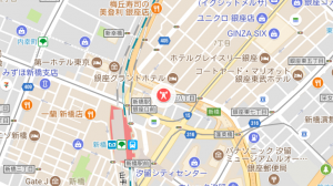 プライベートジム_247ワークアウト新橋・銀座店の地図