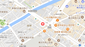 女性プライベートジム_リボーンマイセルフ横浜店の地図