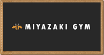 プライベートジム_ミヤザキジムのロゴ